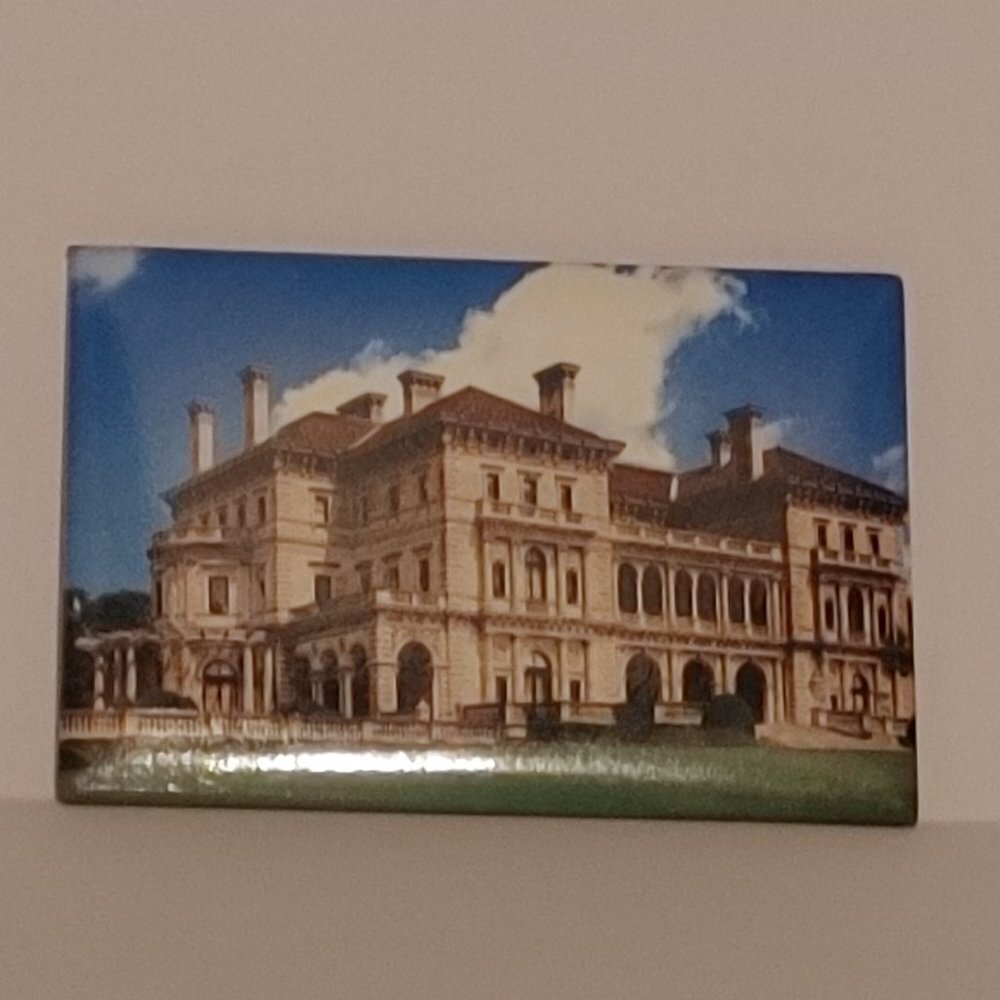 The Breakers - Newport Mansions Fridge Magnet Gilded Age mansion